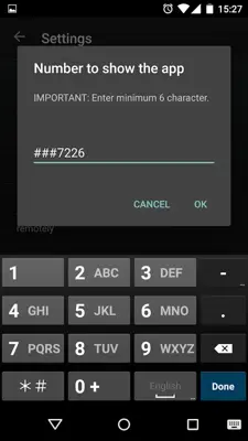 SIM Card Change Notifier android App screenshot 2