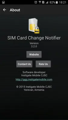 SIM Card Change Notifier android App screenshot 4